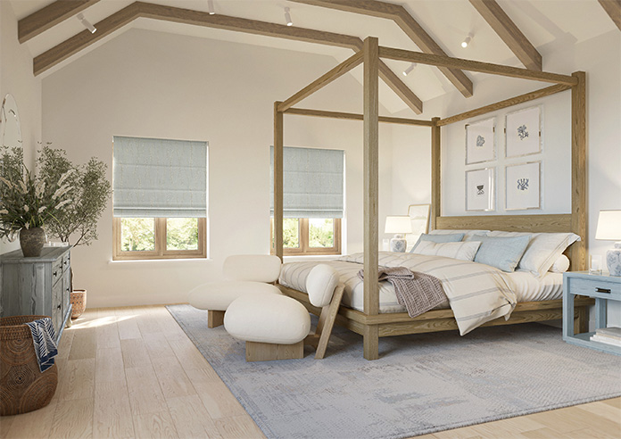 Willow Field, Mirage - Twist&Fit Roman Blind - Image 6